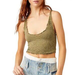 Free People Here for You Racerback Crop Tank XS/S